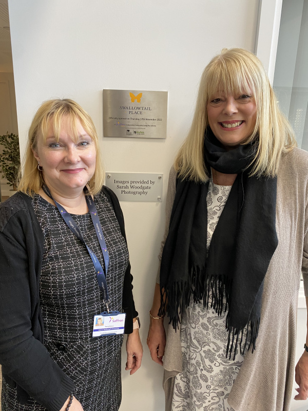 Head of Wellbeing And Partnerships Tracey Dowse And Head of Specialist And Supported Housing Tracey Harris